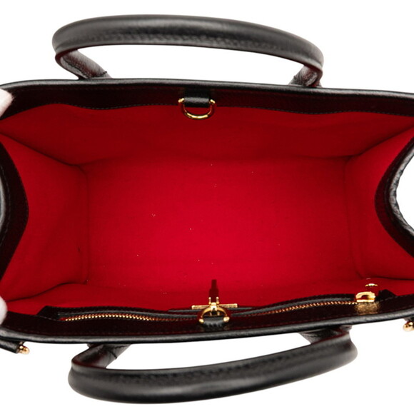 GUCCI Black Leather Shoulder Bag - Picture 4 of 5